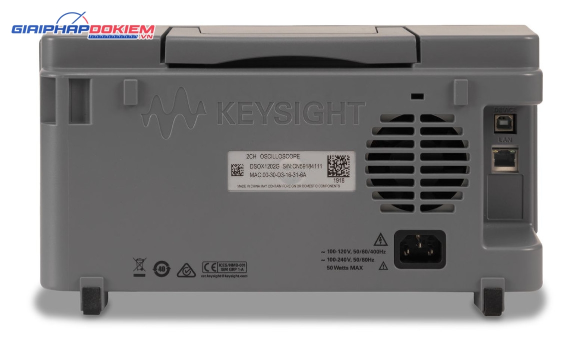 Máy hiện sóng số KEYSIGHT DSOX1202G ( 70Mhz, 2 CH, 2 GSa/s, WaveGen 20-MHz ) 5 Máy hiện sóng số KEYSIGHT DSOX1202G ( 70Mhz, 2 CH, 2 GSa/s, WaveGen 20-MHz )