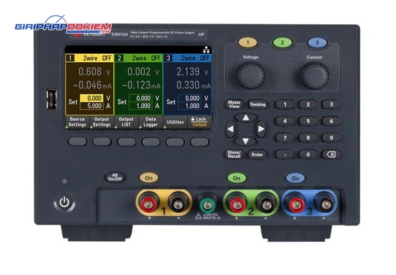 Nguồn DC 3 đầu ra KEYSIGHT E36312A (6V, 5A & 2X 25V, 1A, 80W) 5 Nguồn DC 3 đầu ra KEYSIGHT E36312A