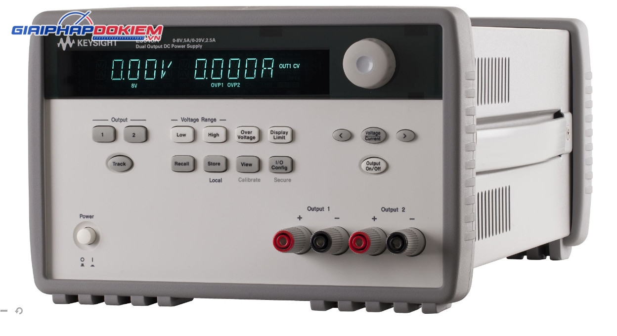Nguồn DC 2 đầu ra với 2 dải tùy chọn KEYSIGHT E3648A (0-8V/5A & 0-20V/2.5A, 100W) 3 Nguồn DC 2 đầu ra với 2 dải tùy chọn KEYSIGHT E3648A (0-8V/5A & 0-20V/2.5A, 100W)