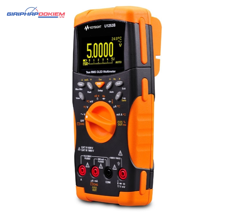 Đồng hồ vạn năng KEYSIGHT U1253B (OLED, 0.025%, out xung PWM 4.8kHz, pin sạc, AC+DC) 3 Đồng hồ vạn năng KEYSIGHT U1253B (OLED, 0.025%, out xung PWM 4.8kHz, pin sạc, AC+DC)