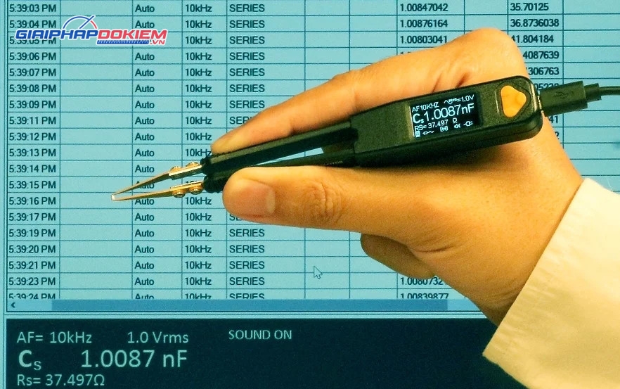 Thiết bị đo LCR dạng nhíp LCR Research LCR Pro1 Plus (100kHz, test led) 8 Thiết bị đo LCR dạng nhíp LCR Research LCR Pro1 Plus (100kHz, test led)