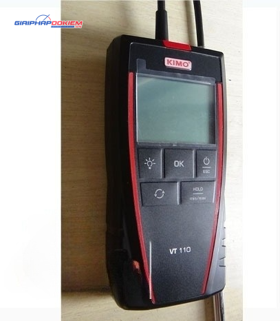 Máy đo tốc độ gió, lưu lượng gió KIMO VT110 5 Máy đo tốc độ gió, lưu lượng gió KIMO VT110
