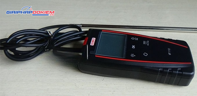 Máy đo tốc độ gió, lưu lượng gió KIMO VT110 6 Máy đo tốc độ gió, lưu lượng gió KIMO VT110