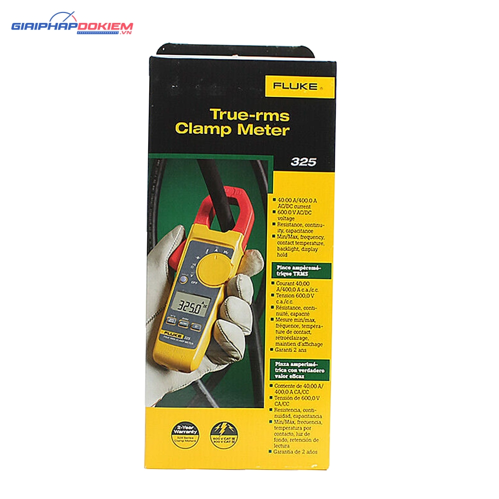 Ampe kìm AC/DC FLUKE 325 (AC/DC 400A, True RMS) 16 Ampe kìm AC/DC FLUKE 325 (AC/DC 400A, True RMS)
