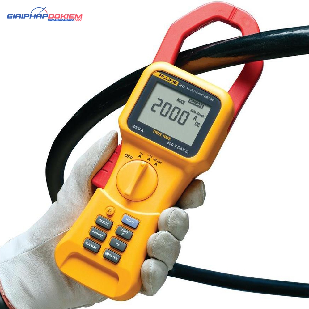 Ampe kìm FLUKE 353 (2000A; True RMS) 12 Ampe kìm FLUKE 353 (2000A; True RMS)