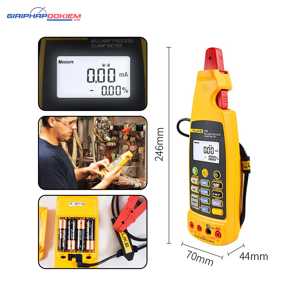 Ampe kìm FLUKE 773 (100mA) 21 Ampe kìm FLUKE 773 (100mA)