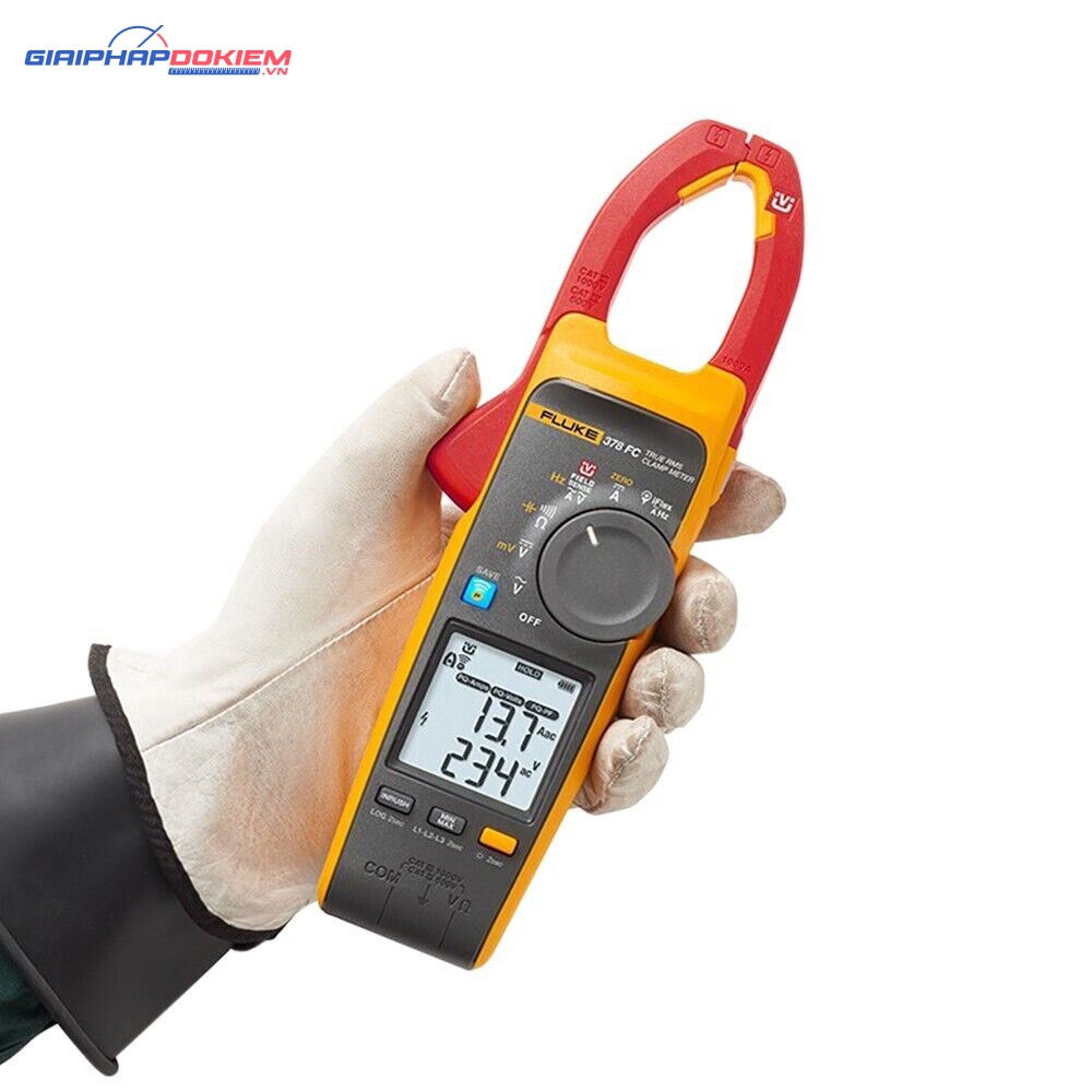 Ampe kìm True-rms AC/DC Fluke 378 FC với iFlex™ 14 Ampe kìm True-rms AC/DC Fluke 378 FC với iFlex™