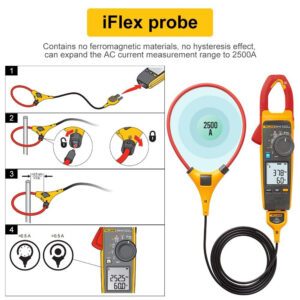 Ampe kìm True-rms AC/DC Fluke 378 FC với iFlex™ 28 Ampe kìm True-rms AC/DC Fluke 378 FC với iFlex™
