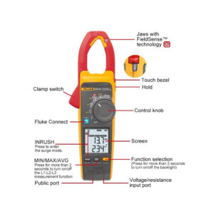 Ampe kìm True-rms AC/DC Fluke 378 FC với iFlex™ 24 Ampe kìm True-rms AC/DC Fluke 378 FC với iFlex™