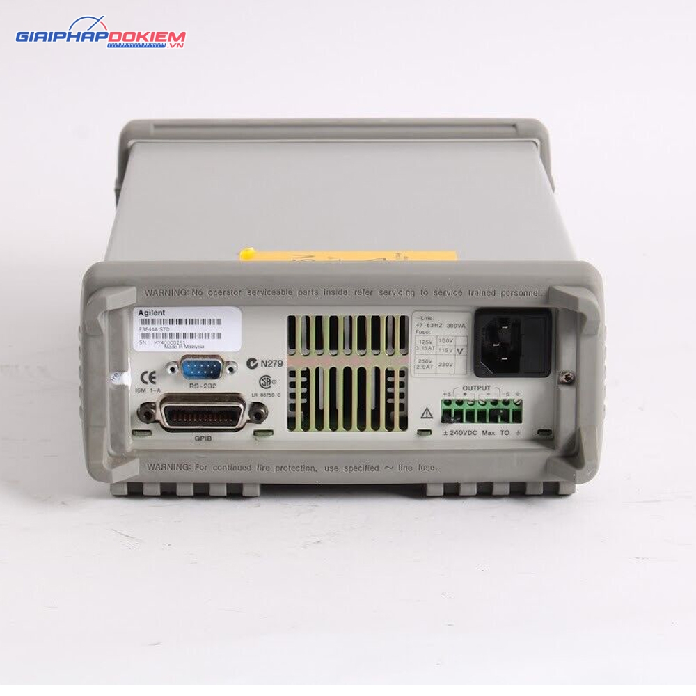 Bộ nguồn DC 1 đầu ra với 2 dải tùy chọn KEYSIGHT E3644A (0-8V/8A & 0-20V/4A, 80W) 4 Bộ nguồn DC 1 đầu ra với 2 dải tùy chọn KEYSIGHT E3644A (0-8V/8A & 0-20V/4A, 80W)