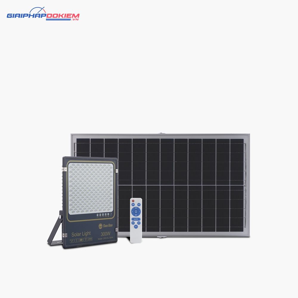 Đèn LED chiếu pha năng lượng mặt trời CP03.SL 300W 3 Đèn LED chiếu pha năng lượng mặt trời CP03.SL 300W