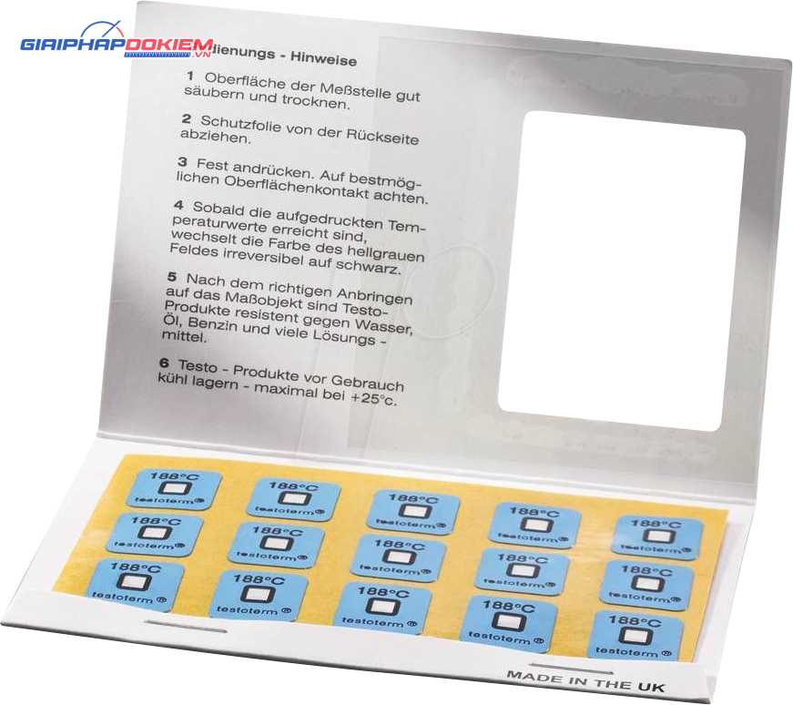 Điểm đo nhiệt Testo 0646 1110 (+110 °C) 4 Điểm đo nhiệt Testo 0646 1110 (+110 °C)