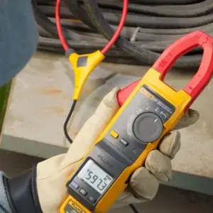Ampe kìm AC/DC hiệu dụng thực hiển thị từ xa Fluke 381 với iFlex