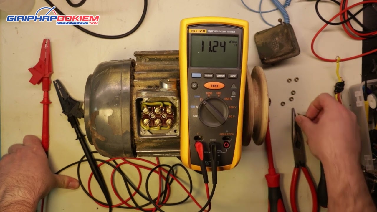 MÁY ĐO ĐIỆN TRỞ CÁCH ĐIỆN FLUKE 1507 (1000V, 10GΩ) 20 MÁY ĐO ĐIỆN TRỞ CÁCH ĐIỆN FLUKE 1507 (1000V, 10GΩ)