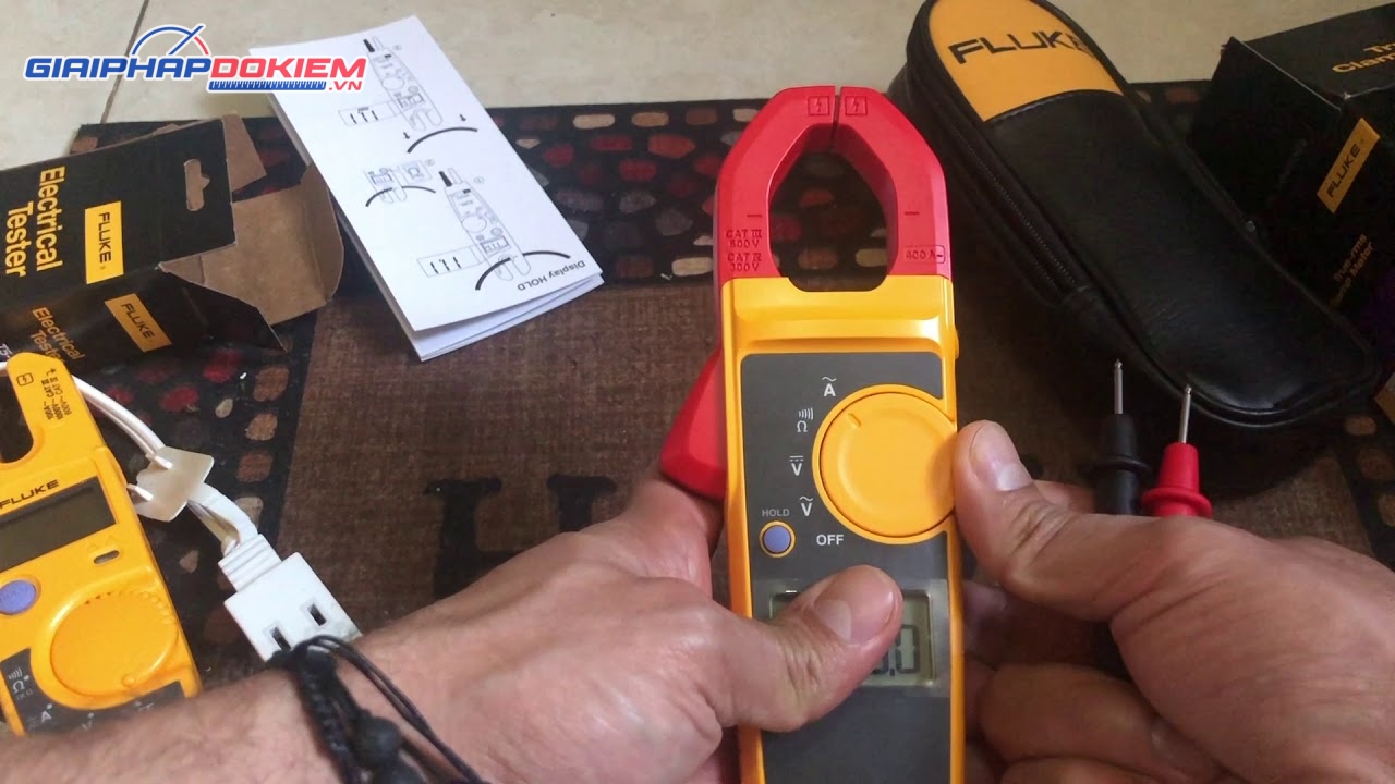 Ampe kìm FLUKE 323 (AC 400A; True RMS) 48 Ampe kìm FLUKE 323 (AC 400A; True RMS)