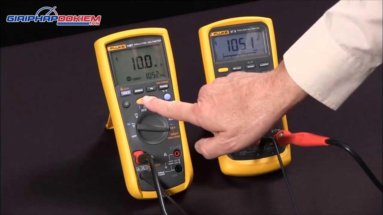 MÁY ĐO ĐIỆN TRỞ CÁCH ĐIỆN FLUKE 1507 (1000V, 10GΩ) 22 MÁY ĐO ĐIỆN TRỞ CÁCH ĐIỆN FLUKE 1507 (1000V, 10GΩ)