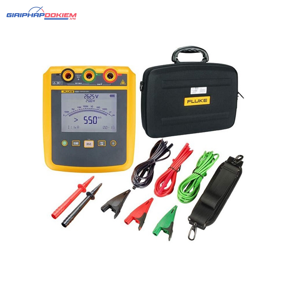 Máy Đo Điện Trở Cách Điện Fluke 1535 2500V (Megaohm kế cao áp) 17 Máy Đo Điện Trở Cách Điện Fluke 1535 2500V (Megaohm kế cao áp)