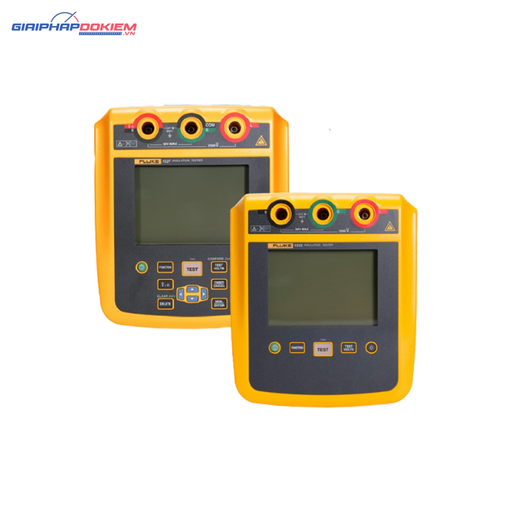 Máy Đo Điện Trở Cách Điện Fluke 1535 2500V (Megaohm kế cao áp) 11 Máy Đo Điện Trở Cách Điện Fluke 1535 2500V (Megaohm kế cao áp)