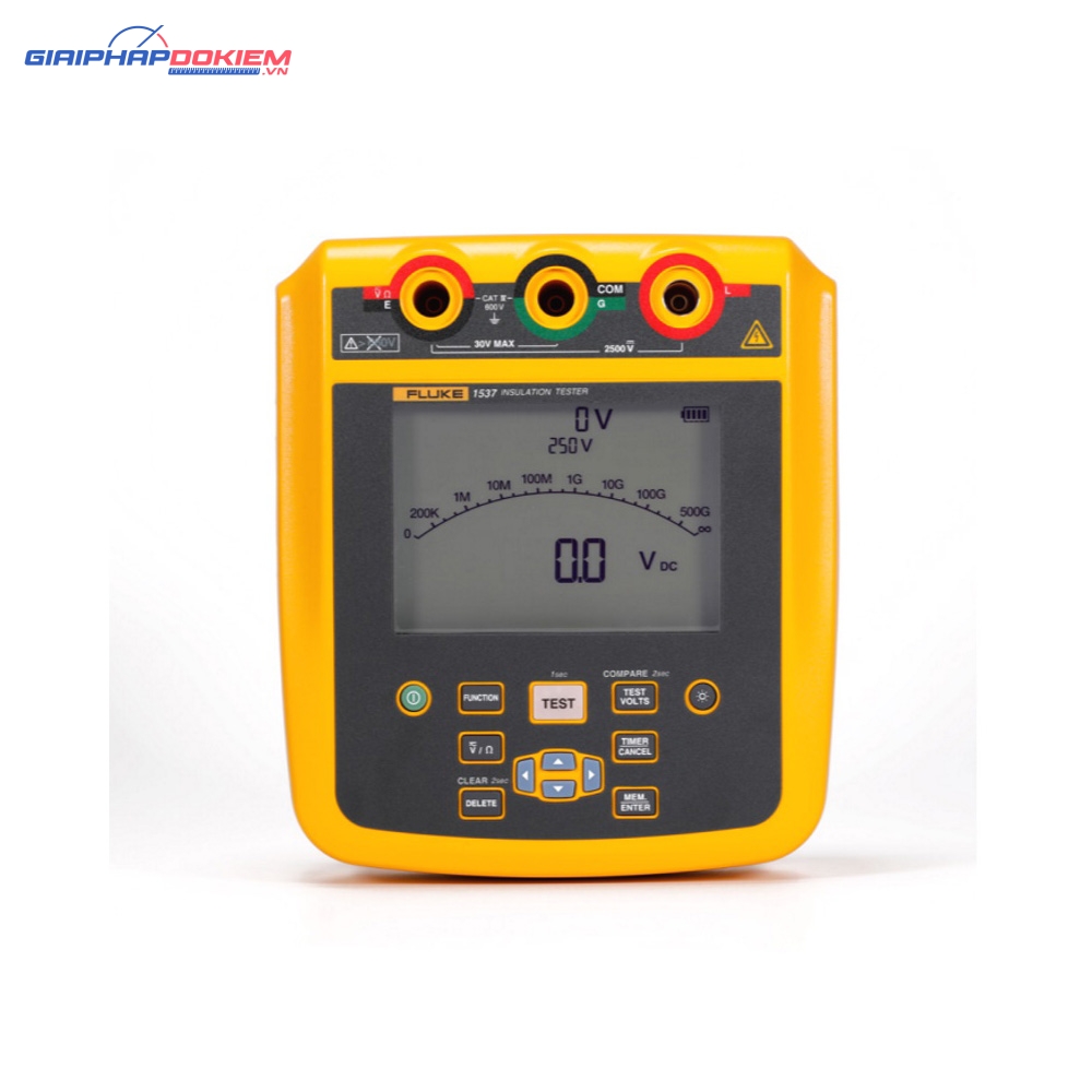 Máy Đo Điện Trở Cách Điện Fluke 1537 2500V (Megaohm kế cao áp) 27 Fluke 1537