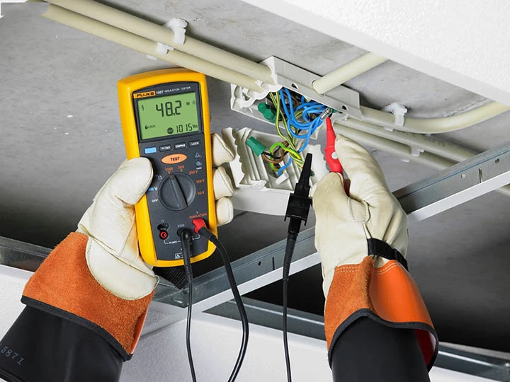 MÁY ĐO ĐIỆN TRỞ CÁCH ĐIỆN FLUKE 1507 (1000V, 10GΩ) 25 MÁY ĐO ĐIỆN TRỞ CÁCH ĐIỆN FLUKE 1507 (1000V, 10GΩ)