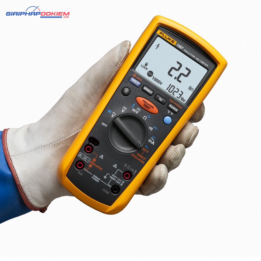 Máy đo điện trở vạn năng FLUKE 1587 13 Máy đo điện trở vạn năng FLUKE 1587