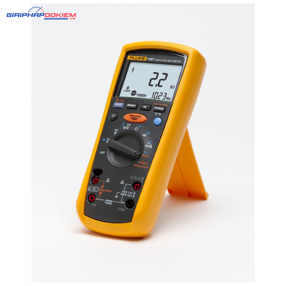 Máy đo điện trở vạn năng FLUKE 1587 12 Máy đo điện trở vạn năng FLUKE 1587