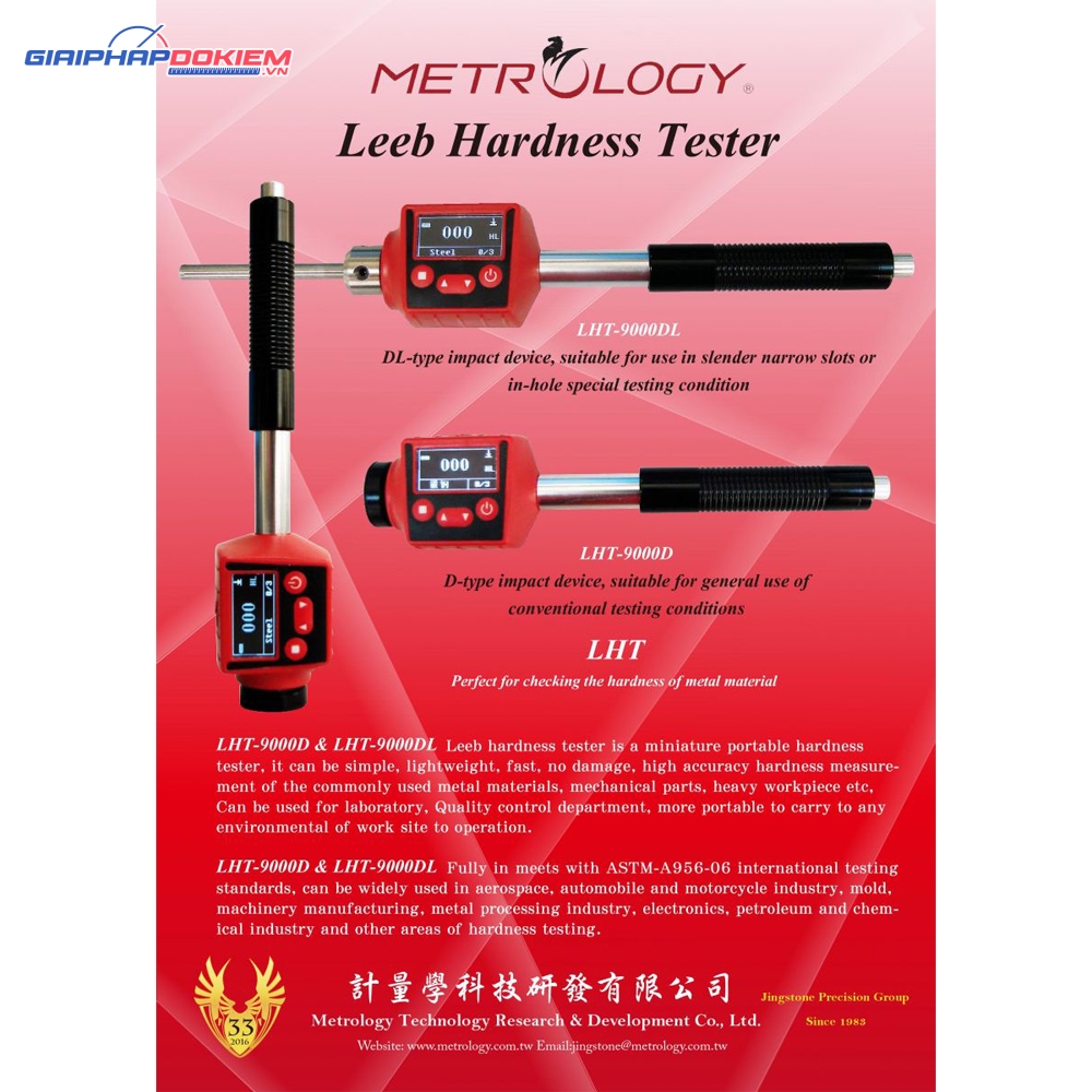 Máy đo độ cứng Leeb cầm tay Metrology LHT-9000D 3 Máy đo độ cứng Leeb cầm tay Metrology LHT-9000D