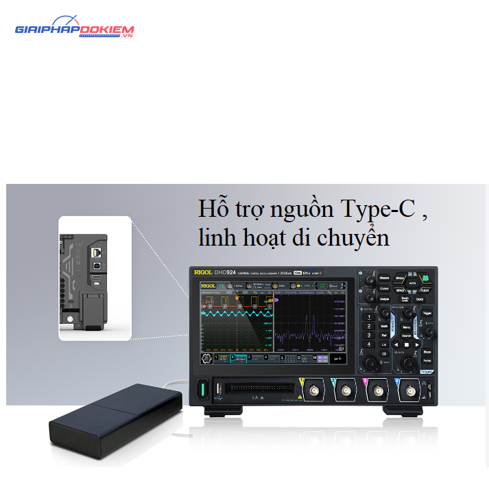 Máy hiện sóng kỹ thuật số Rigol DHO924 5 Máy hiện sóng kỹ thuật số Rigol DHO924