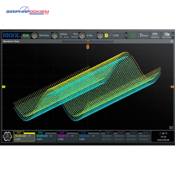 Máy hiện sóng oscilloscope Rigol DHO1204 (200Mhz, 4 kênh) 16 Máy hiện sóng oscilloscope Rigol DHO1204 (200Mhz, 4 kênh)