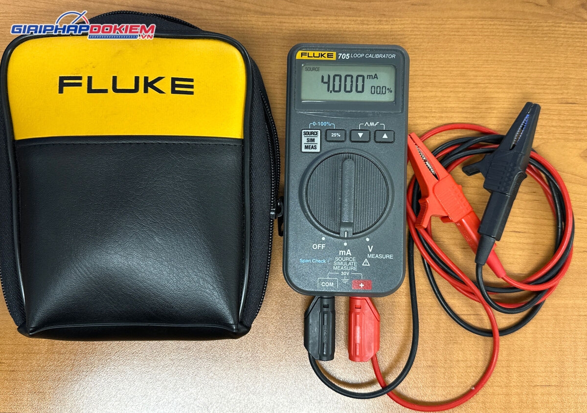 Thiết bị hiệu chuẩn dòng điện FLUKE 705 15 Thiết bị hiệu chuẩn dòng điện FLUKE 705