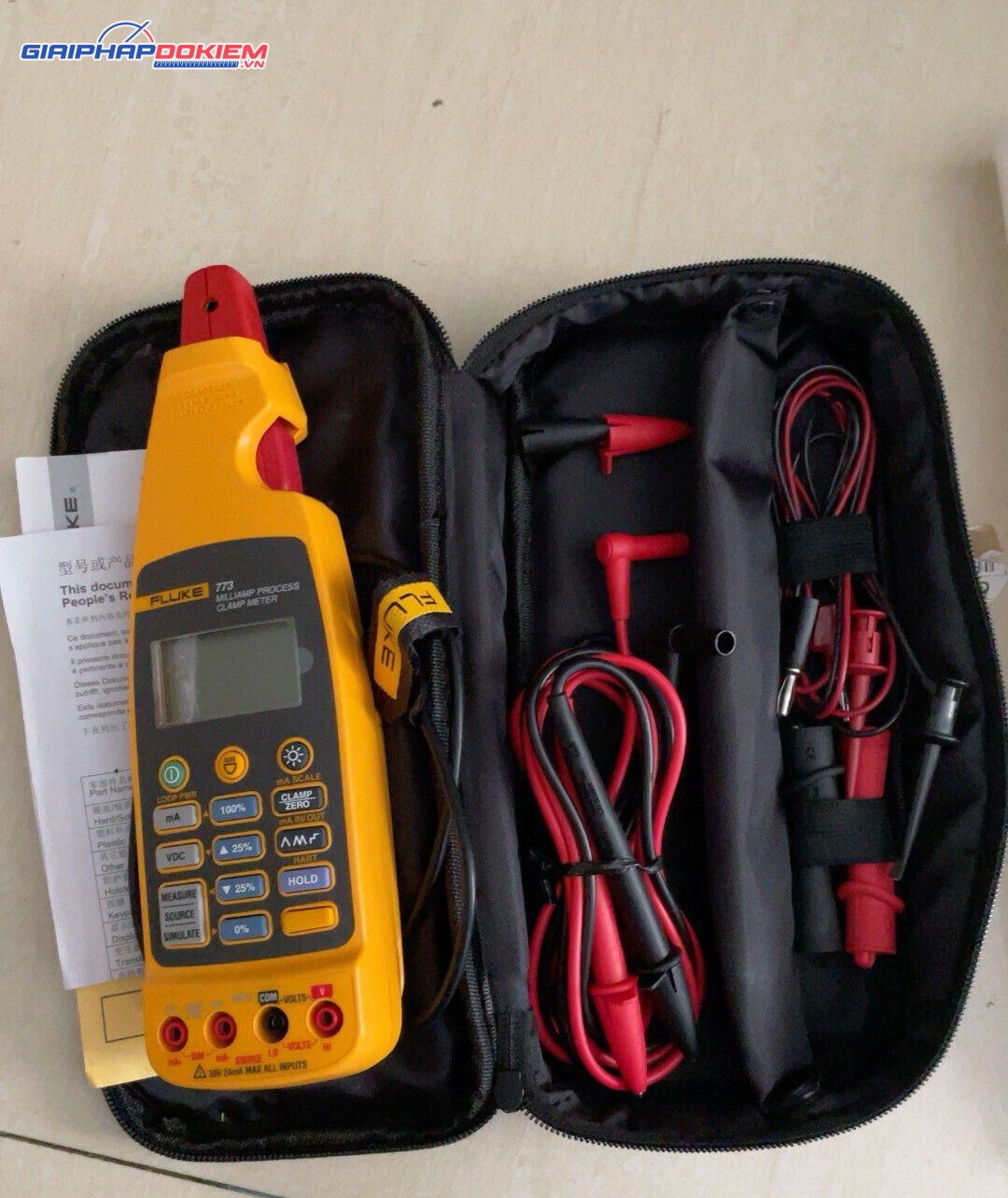 Ampe kìm FLUKE 773 (100mA) 33 Ampe kìm FLUKE 773 (100mA)