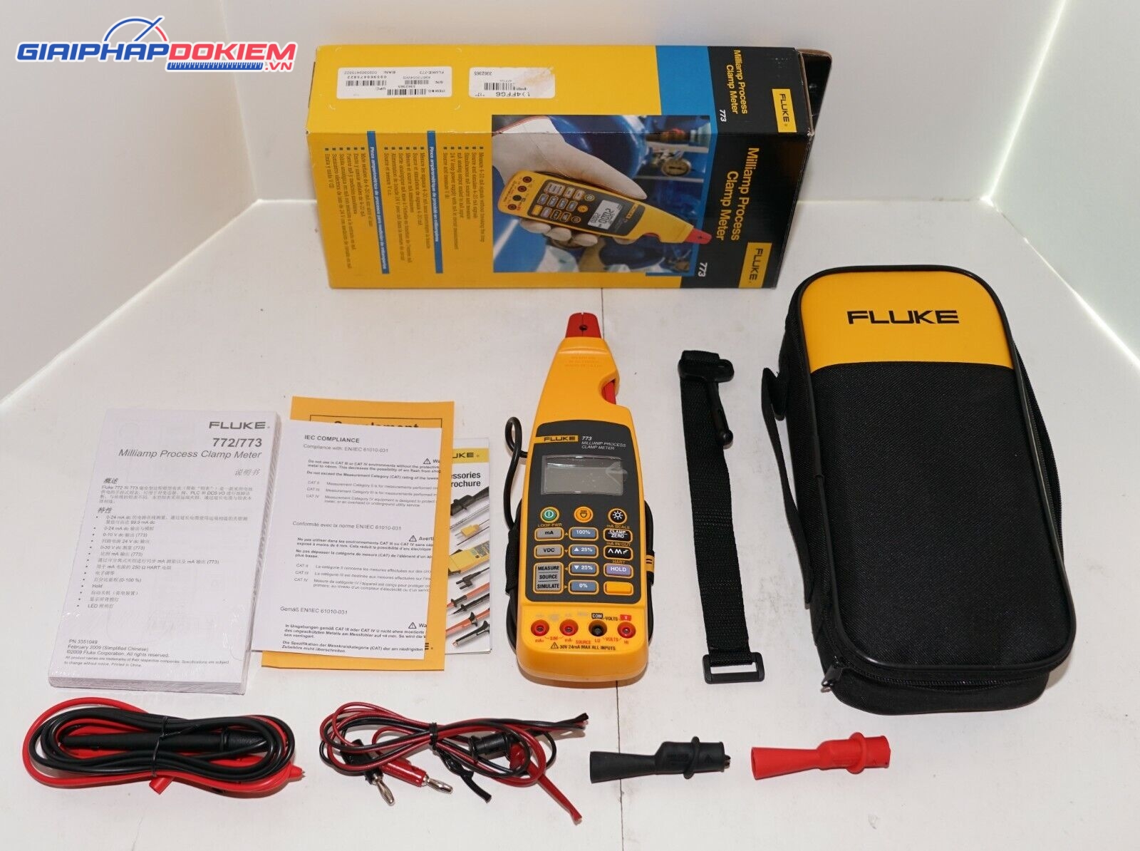 Ampe kìm FLUKE 773 (100mA) 35 Ampe kìm FLUKE 773 (100mA)