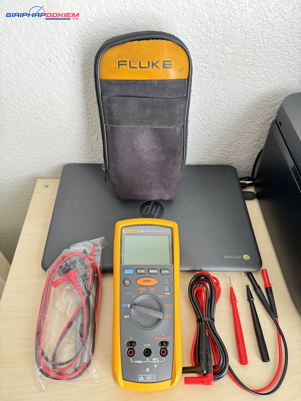 MÁY ĐO ĐIỆN TRỞ CÁCH ĐIỆN FLUKE 1507 (1000V, 10GΩ) 49 MÁY ĐO ĐIỆN TRỞ CÁCH ĐIỆN FLUKE 1507 (1000V, 10GΩ)
