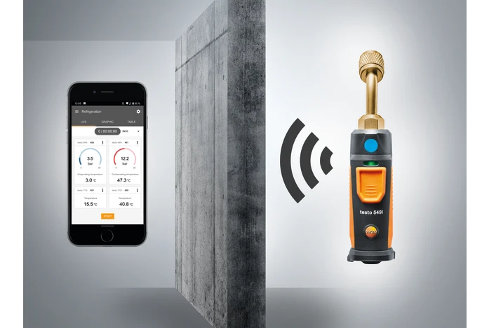 Máy đo áp suất điện lạnh thông minh Testo 549i 11 Máy đo áp suất điện lạnh thông minh Testo 549i