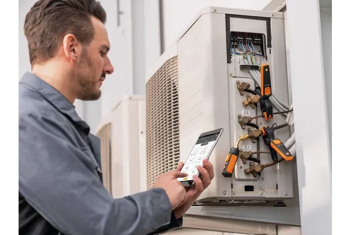 Máy đo áp suất điện lạnh thông minh Testo 549i 12 Máy đo áp suất điện lạnh thông minh Testo 549i