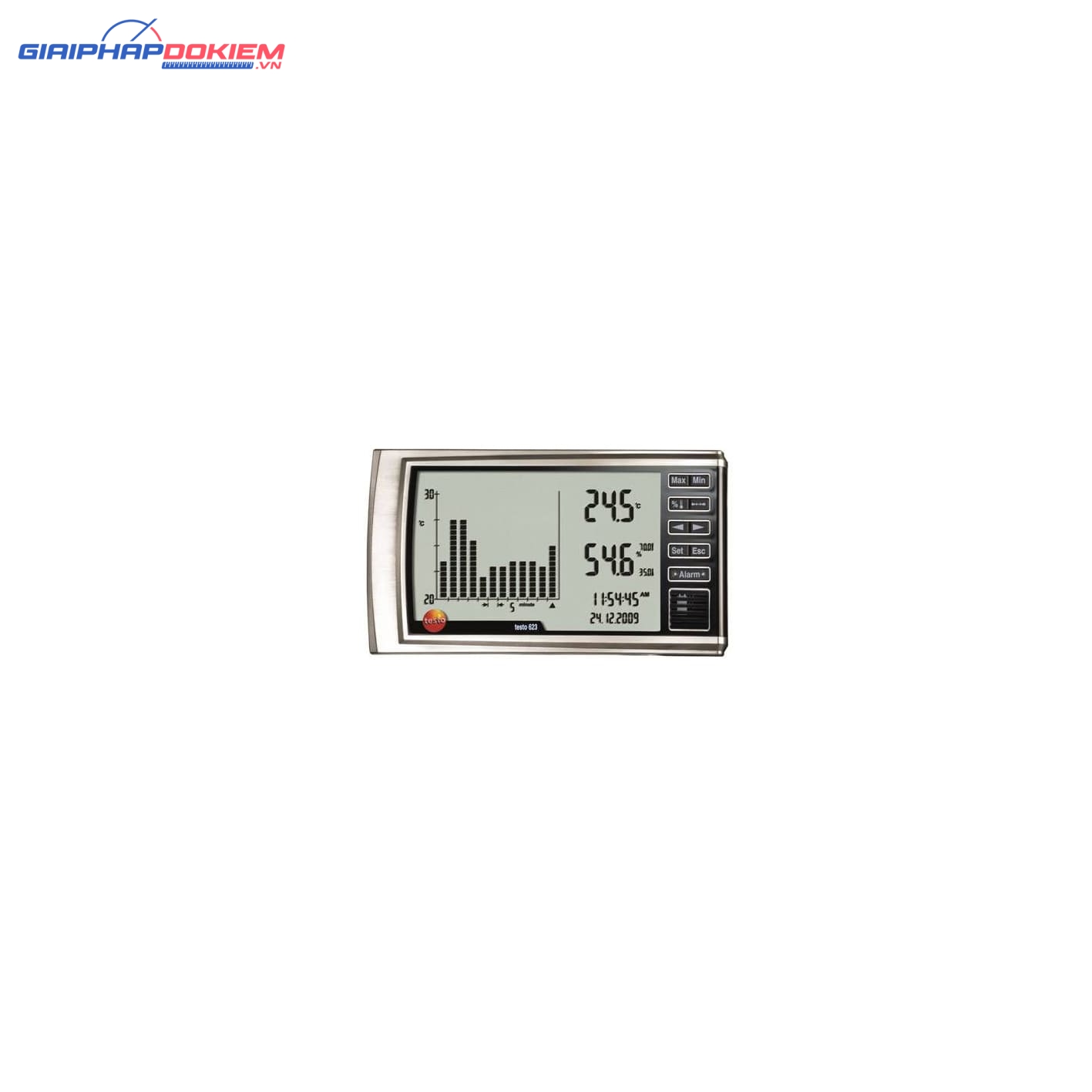 Nhiệt ẩm kế Testo 623 (-10 ~ +60 °C; 0 ~ 100 %rH, IP30) 4 Nhiệt ẩm kế Testo 623 (-10 ~ +60 °C; 0 ~ 100 %rH, IP30)