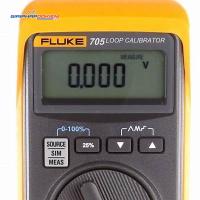 Thiết bị hiệu chuẩn dòng điện FLUKE 705 14 Thiết bị hiệu chuẩn dòng điện FLUKE 705