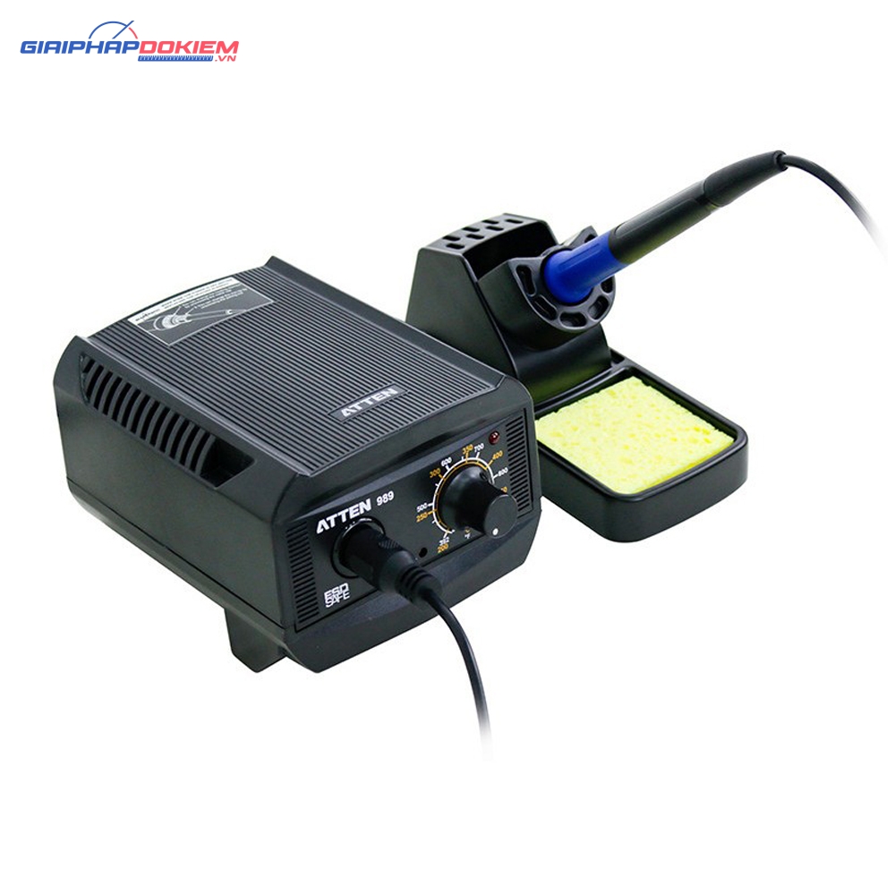 Trạm hàn kiểm soát nhiệt độ không đổi ESD ATTEN AT-989 (200~480℃; 65W) 5 Trạm hàn kiểm soát nhiệt độ không đổi ESD ATTEN AT-989 (200~480℃; 65W)