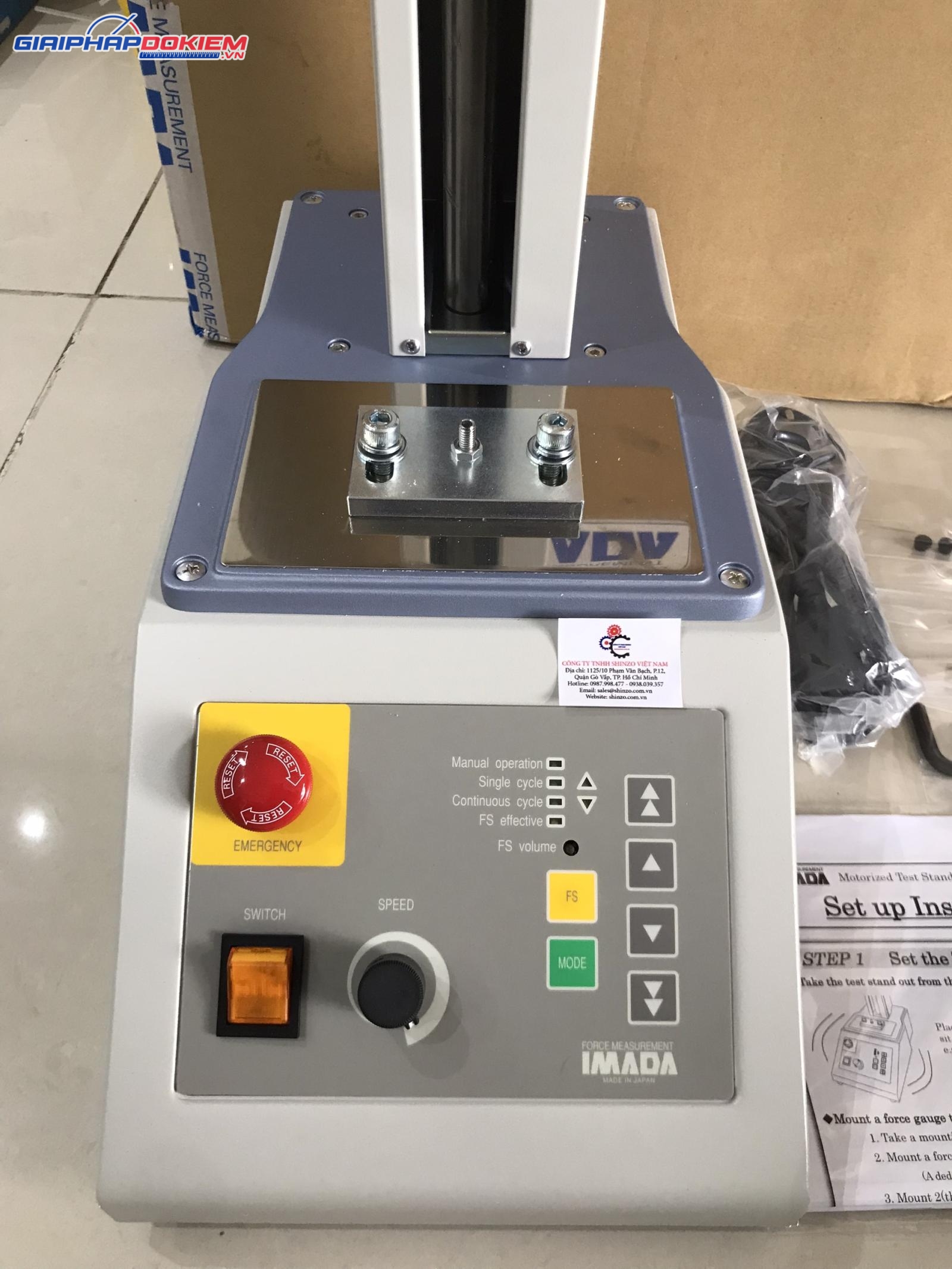 Chân đế máy đo lực IMADA MX-500N 6 Chân đế máy đo lực IMADA MX-500N