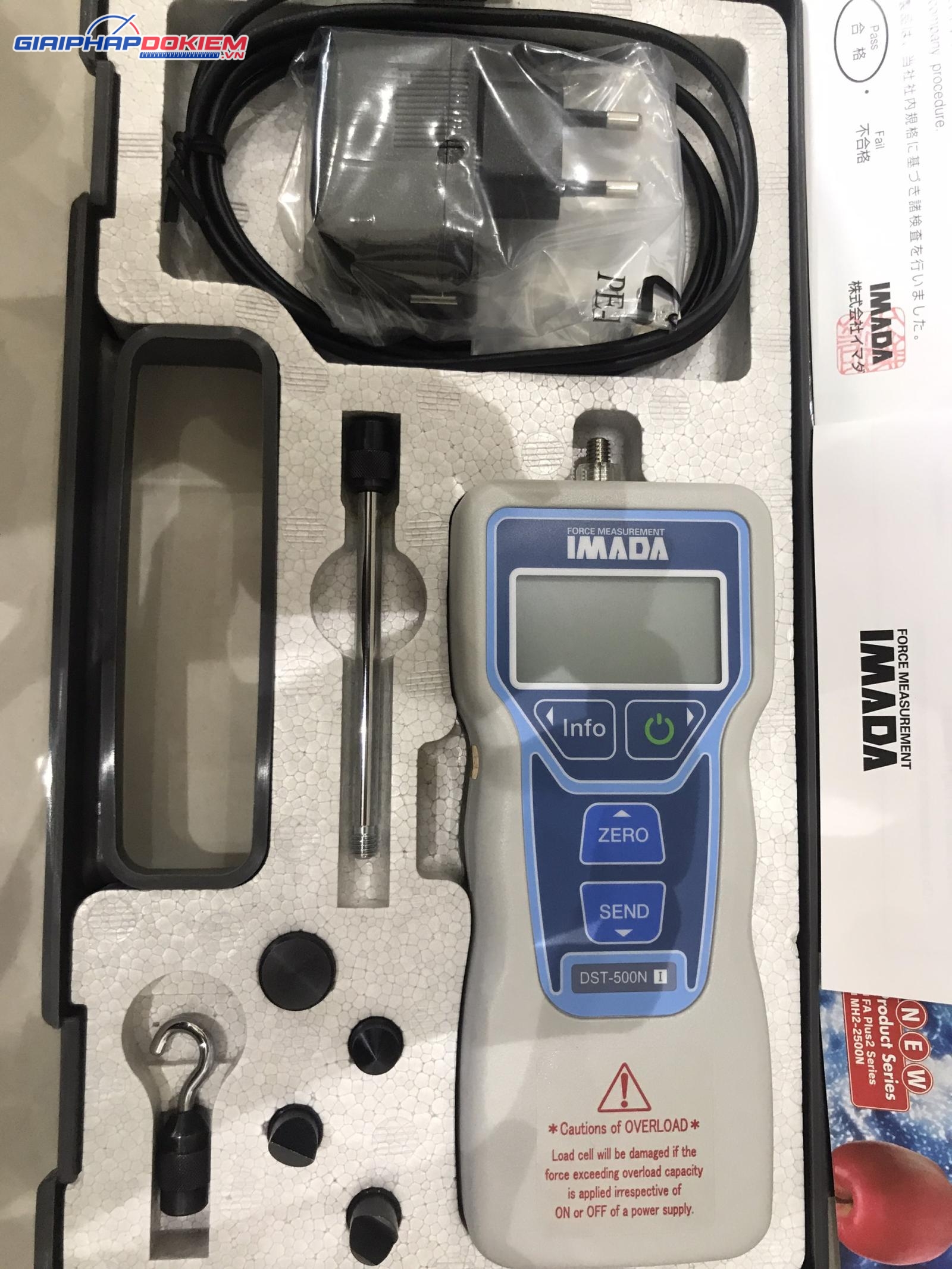 Thiết bị đo lực căng IMADA DST-500N 6 Thiết bị đo lực căng IMADA DST-500N
