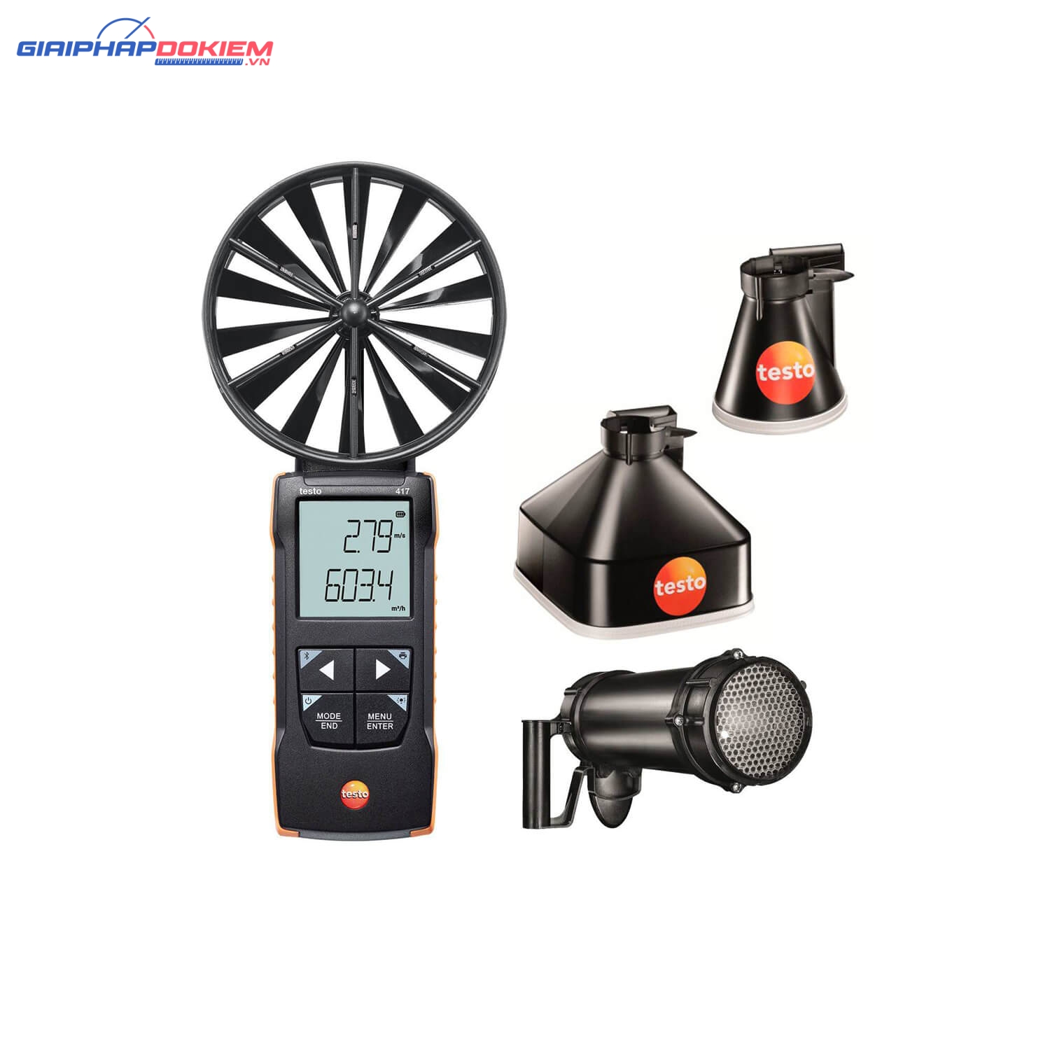 Máy đo vận tốc gió Testo 417 Set 2 9 Testo 417 Set 2