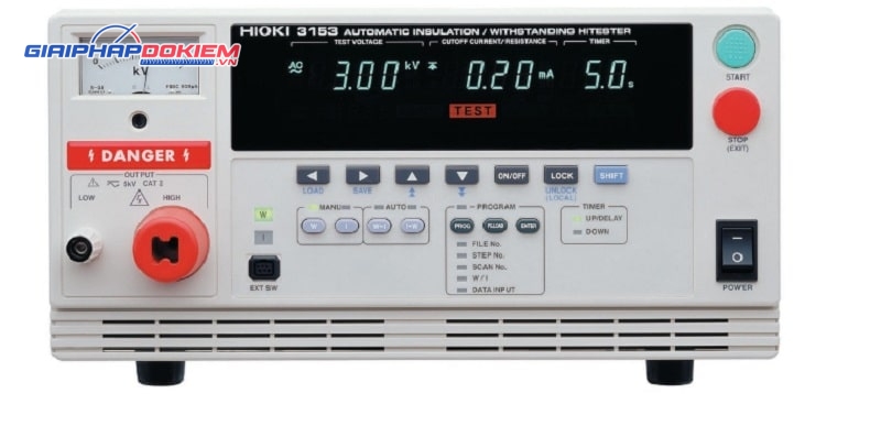 Thiết bị đo cách điện tự động Hioki 3153 5 Thiết bị đo cách điện tự động Hioki 3153
