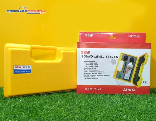 Máy đo độ ồn cầm tay SEW 2310 SL (30-130dB) 8 Máy đo độ ồn cầm tay SEW 2310 SL (30-130dB)