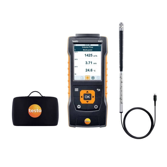 Bộ đo vận tốc gió Testo 440 0563 4401 5 Testo 440 0563 4401