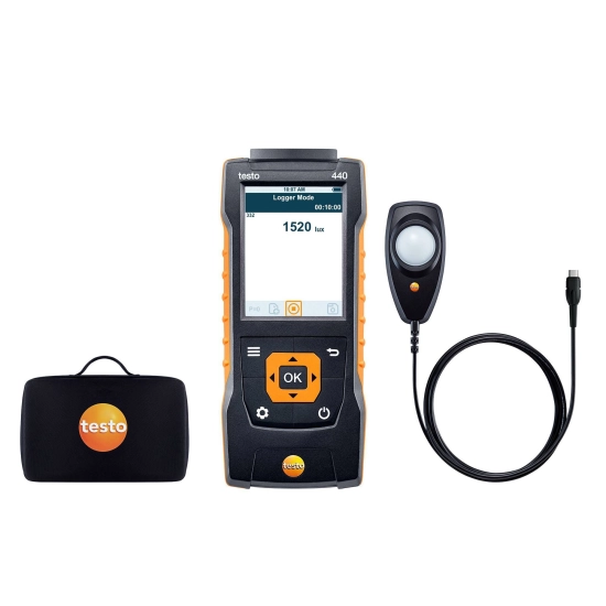 Bộ máy đo ánh sáng Testo 440 0563 4402 6 Testo 440 0563 4402
