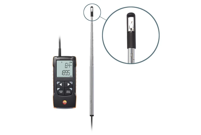 Máy đo vận tốc gió dạng sợi nhiệt Testo 425 25 Testo 425