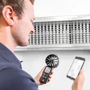 Máy đo vận tốc gió Testo 417 21 Máy đo vận tốc gió Testo 417