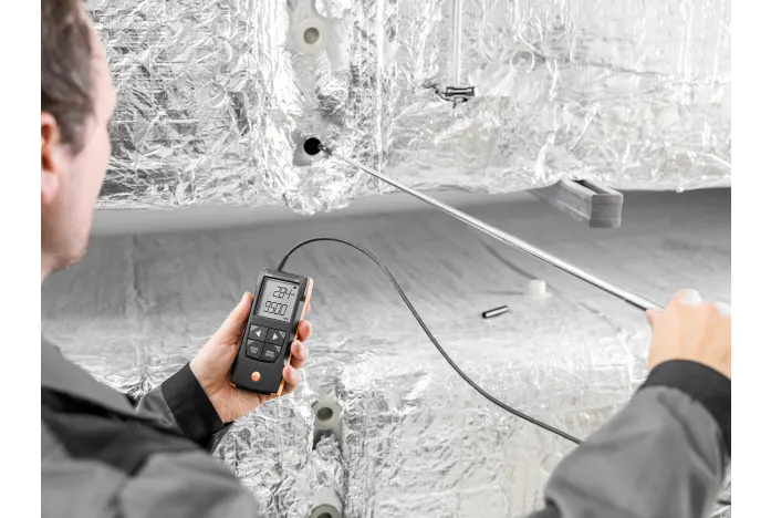 Máy đo vận tốc gió dạng sợi nhiệt Testo 425 11 Máy đo vận tốc gió dạng sợi nhiệt Testo 425