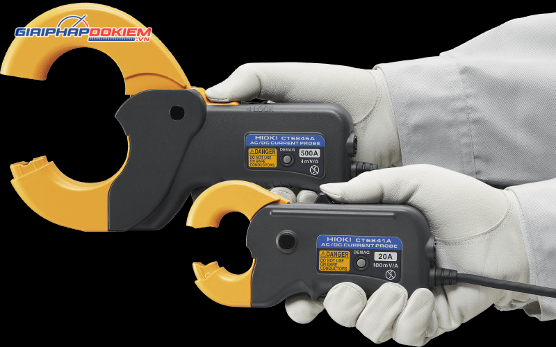 Kìm cảm biến dòng điện AC/DC Hioki CT6846A 6 Kìm cảm biến dòng điện AC/DC Hioki CT6846A