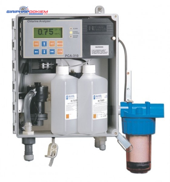 Máy Phân Tích Và Kiểm Soát Clo HANNA PCA310-2 2 Máy Phân Tích Và Kiểm Soát Clo HANNA PCA310-2